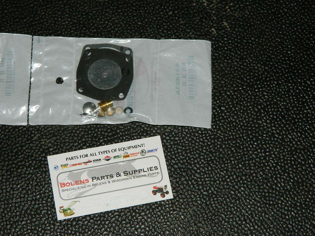 GENUINE 631893A Tecumseh full carb Kit  Fits Jiffy Ice Auger AH600 AV520 HSK600