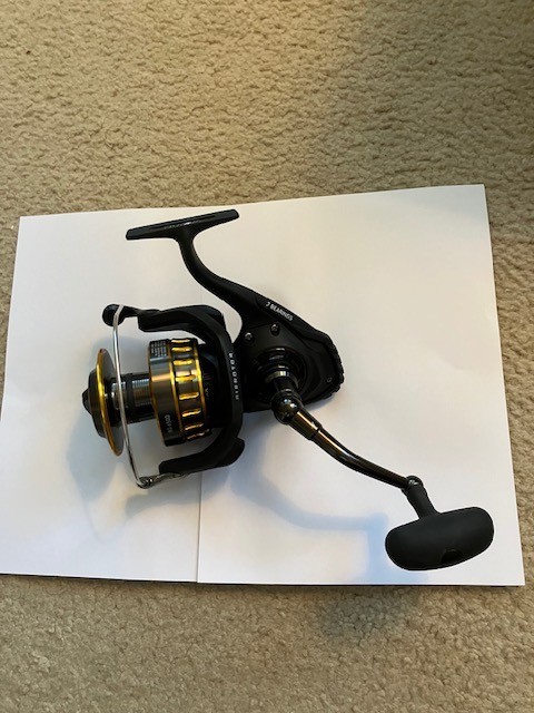 Daiwa BG6500 BG 6+1 Bearings Saltwater Spinning Reel, new without box.