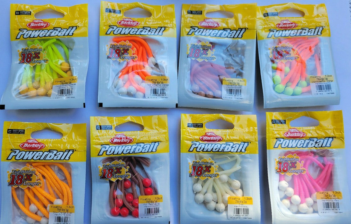 Berkley PowerBait 3 inch Floating Mice Tails 13ct CHOICE OF COLOR(S)~FREE Ship