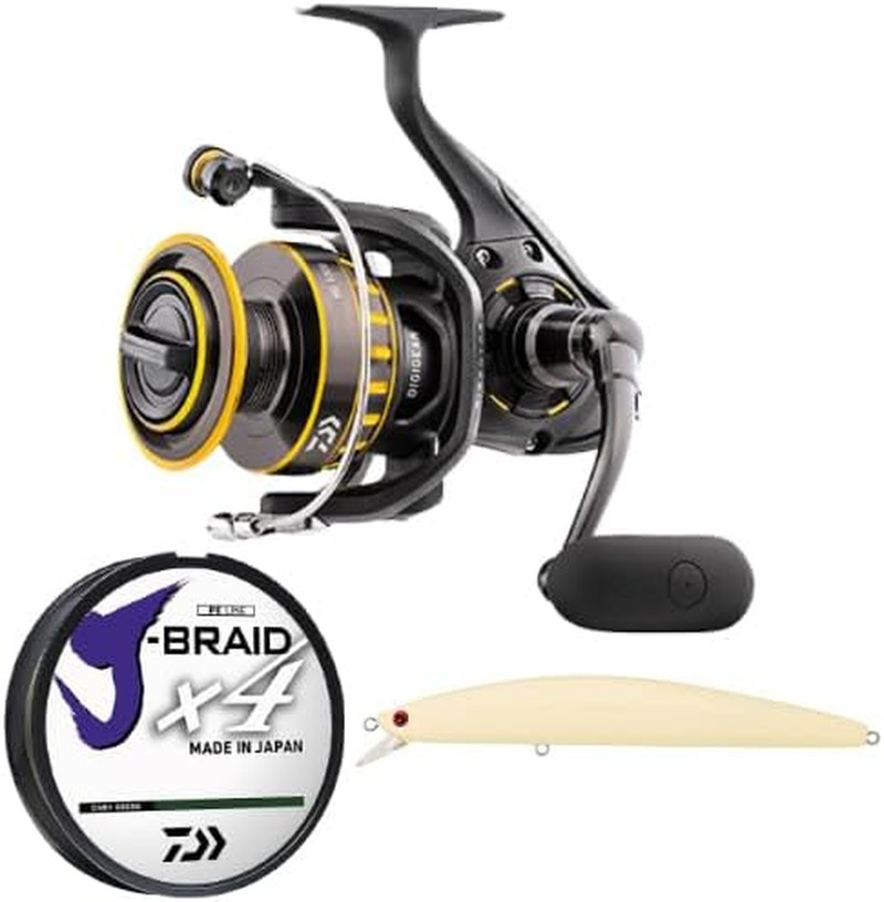 Daiwa BG Reel Kit with Braided Line and SP Minnow