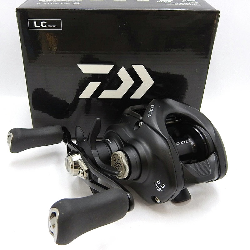 Daiwa Tatula TW 100L Baitcasting Reel Left Handle Black Used Condition B