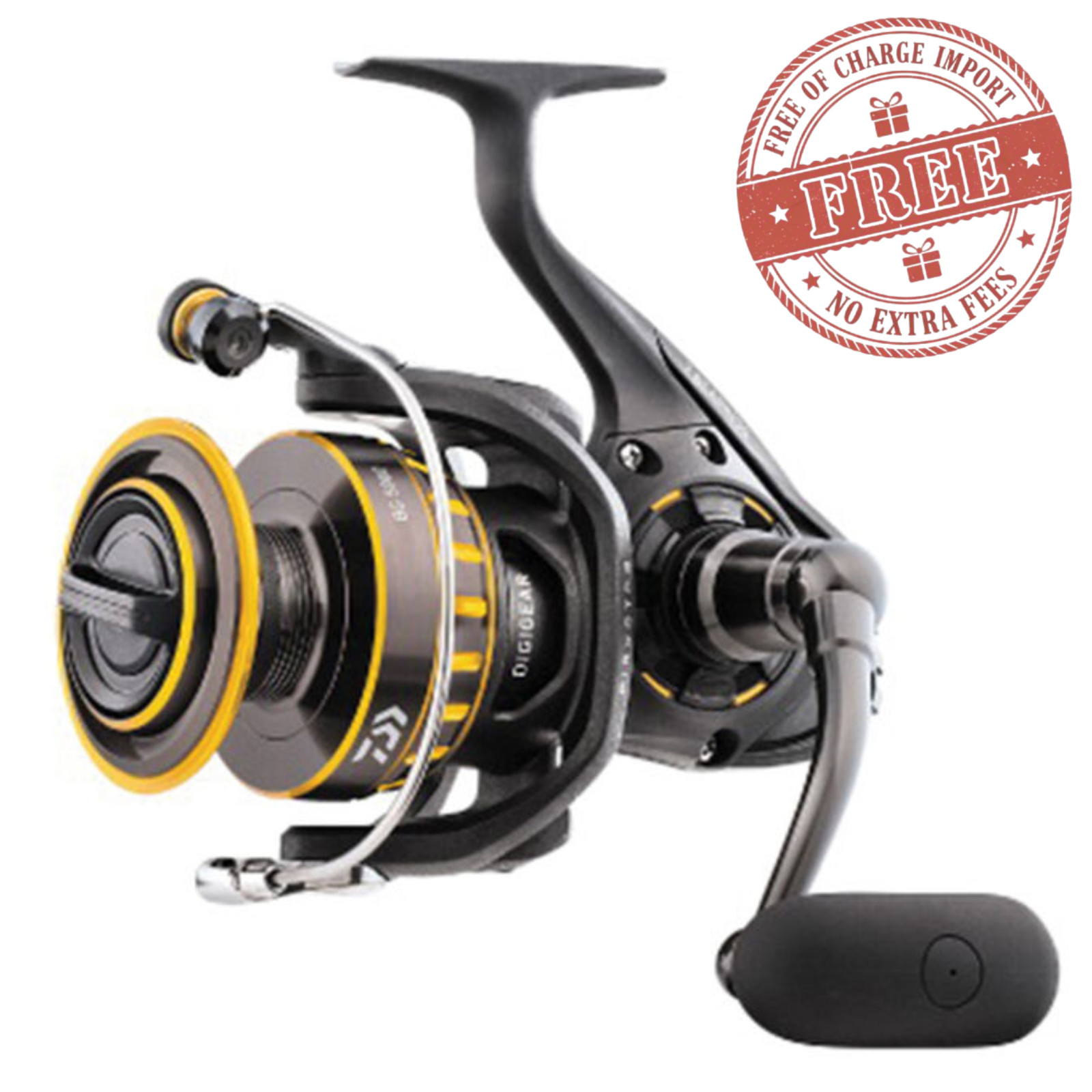 NEW! DAIWA BG Series Spinning Reels – BG 5000 Spinning Reel, XH/M action (FW/SW)