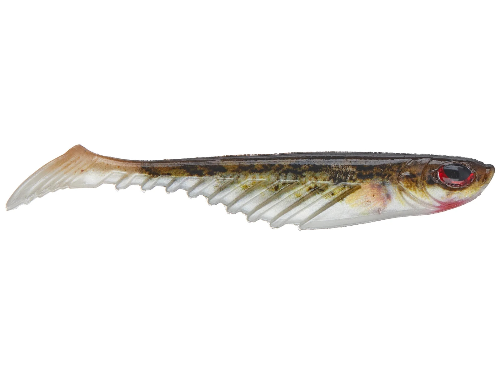 Berkley PowerBait Ripple Shad 4″ Swimbaits  (HD Red Brlly Goby-5 per pack)