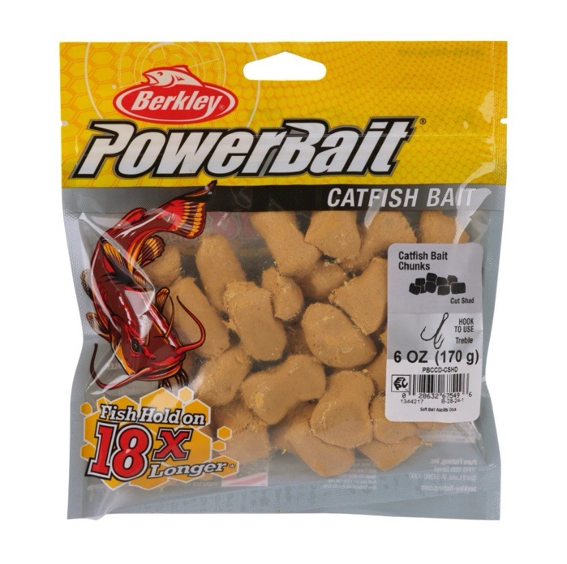 Berkley Powerbait Catfish Bait Chunks Chicken Liver 6 oz
