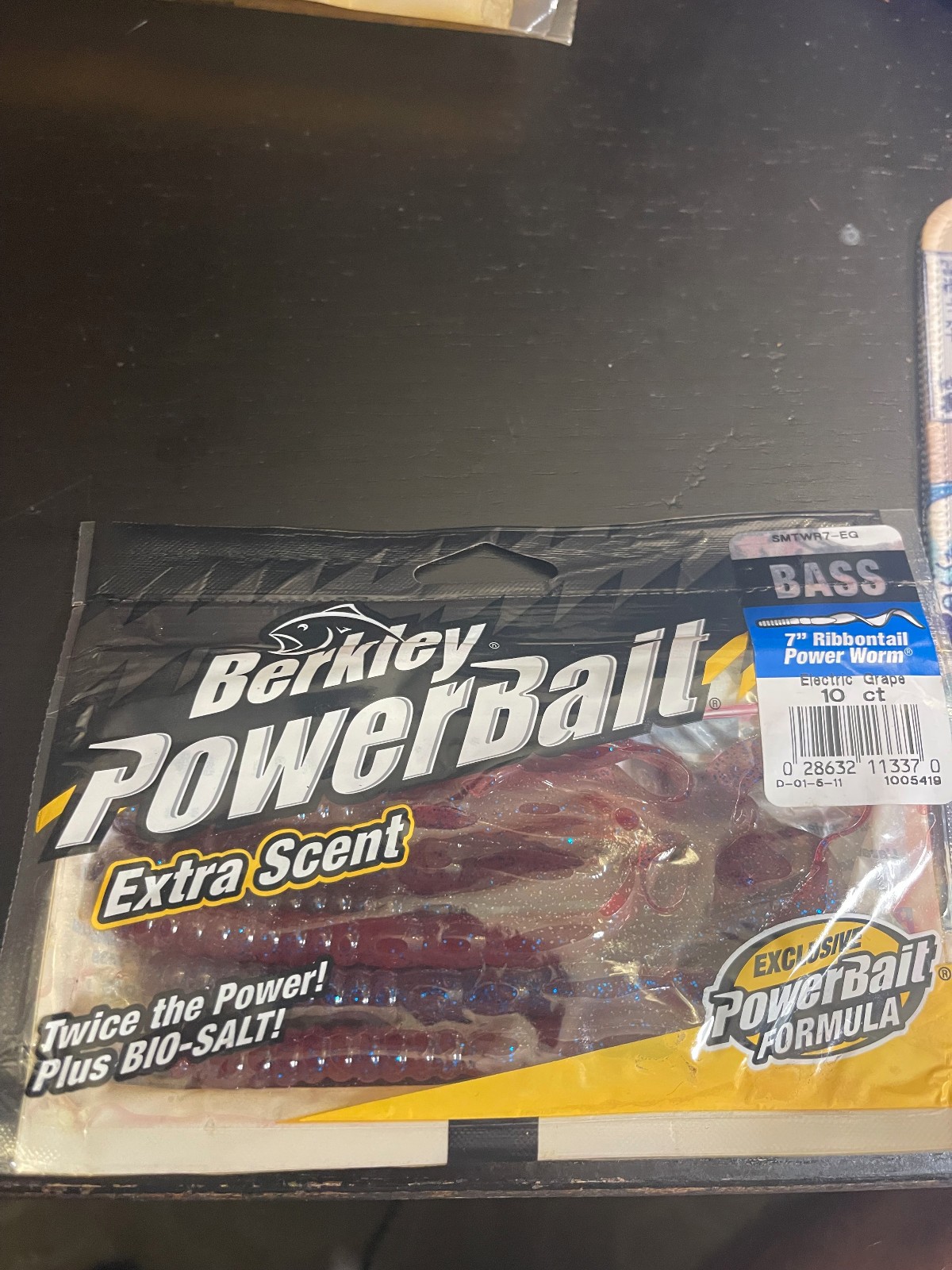Berkley Powerbait 7″ Ribbontail Power Worm 10ct Many Colors NIP