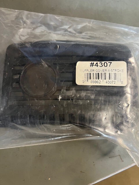 JIFFY Ice Auger 4307 MUFFLER COVER GENUINE OEM