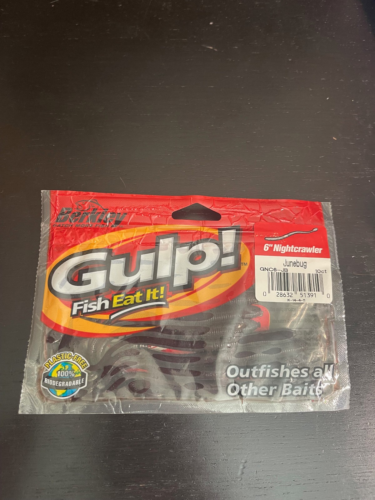 Berkley Gulp! 6″ Nightcrawler GNC6 10ct Many Colors NIP