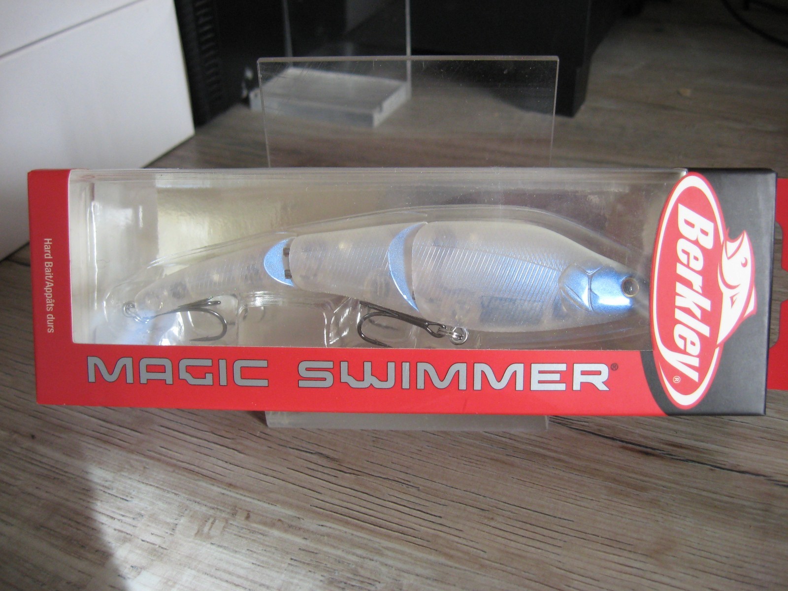 Berkley 5″ Sebile Magic Swimmer 3/4 Oz Sinking Fishing Lure – Ghost White