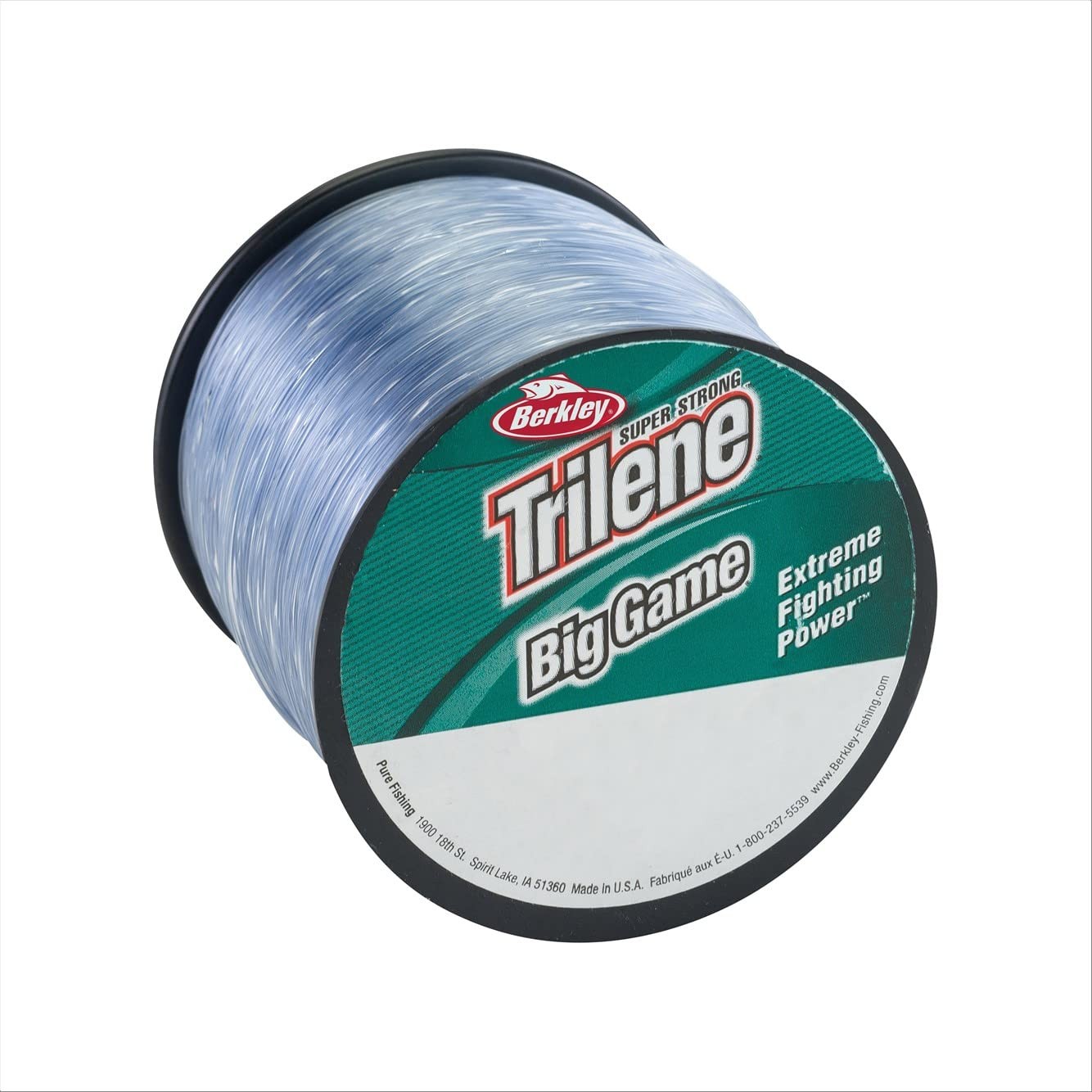 Berkley Trilene Big Game, Steel Blue, 20 Pound Test-650 Yard