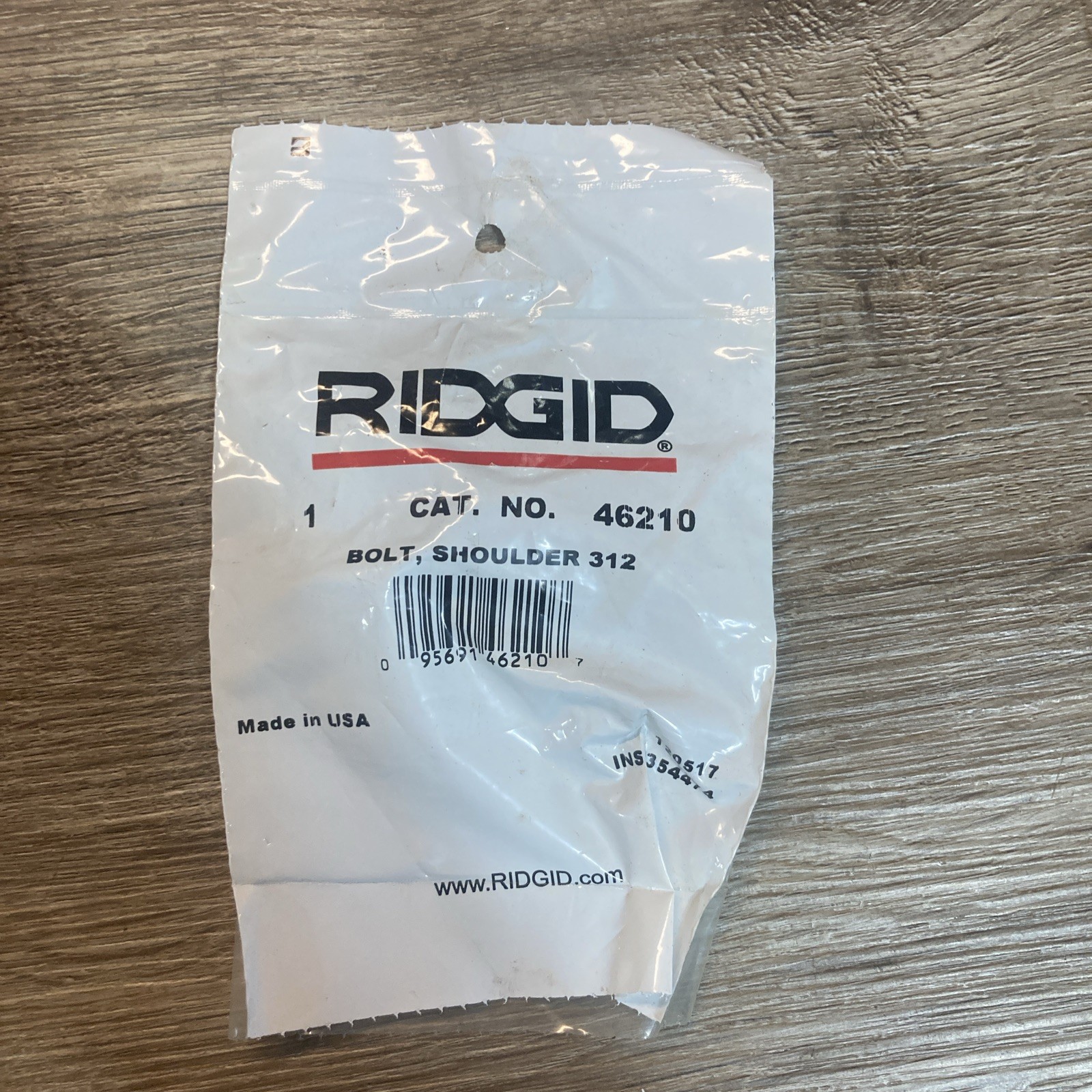 NEW Berkley 46210 312 Shoulder Bolt FREE SHIPPING Like Ridgid
