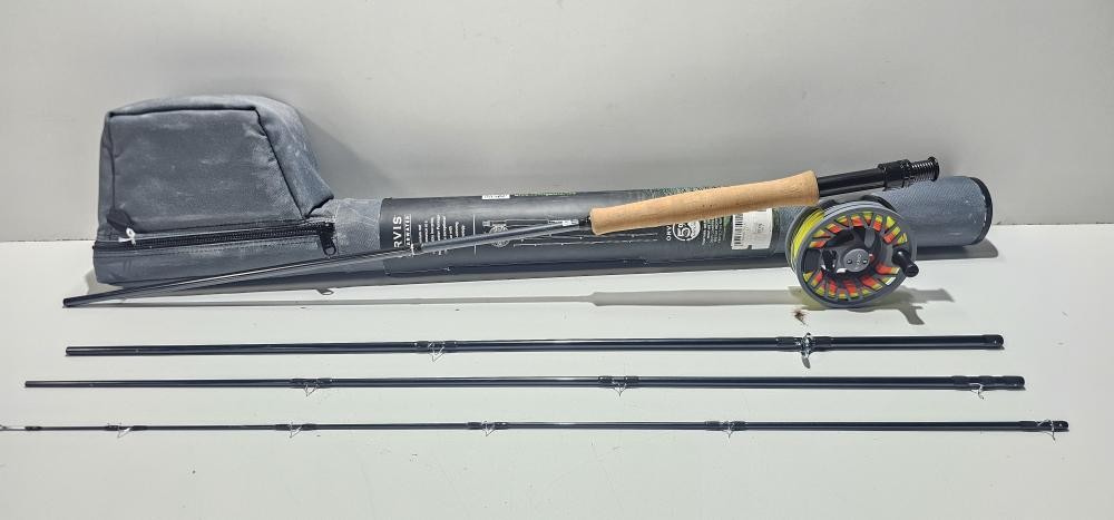 ORVIS CLEARWATER 9′ 6WT 4 PIECE FLY ROD WITH CASE (P32011714)