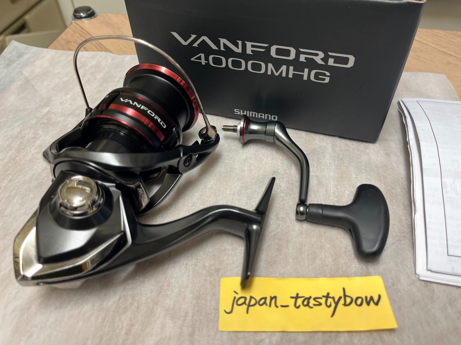Shimano VANFORD 4000MHG Spinning Fishing Reel