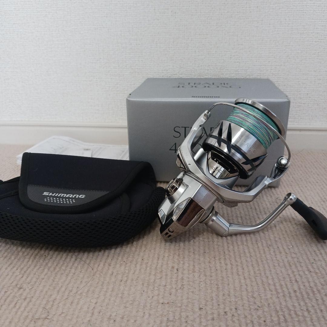 Shimano 23 Stradic 4000Xg With Case And Pe1.5 Box