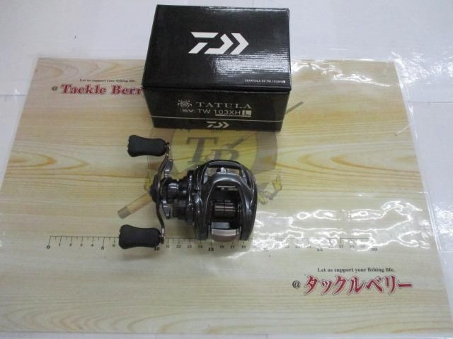 Daiwa 20 Tatula SV TW 103XHL Bait Reel Used