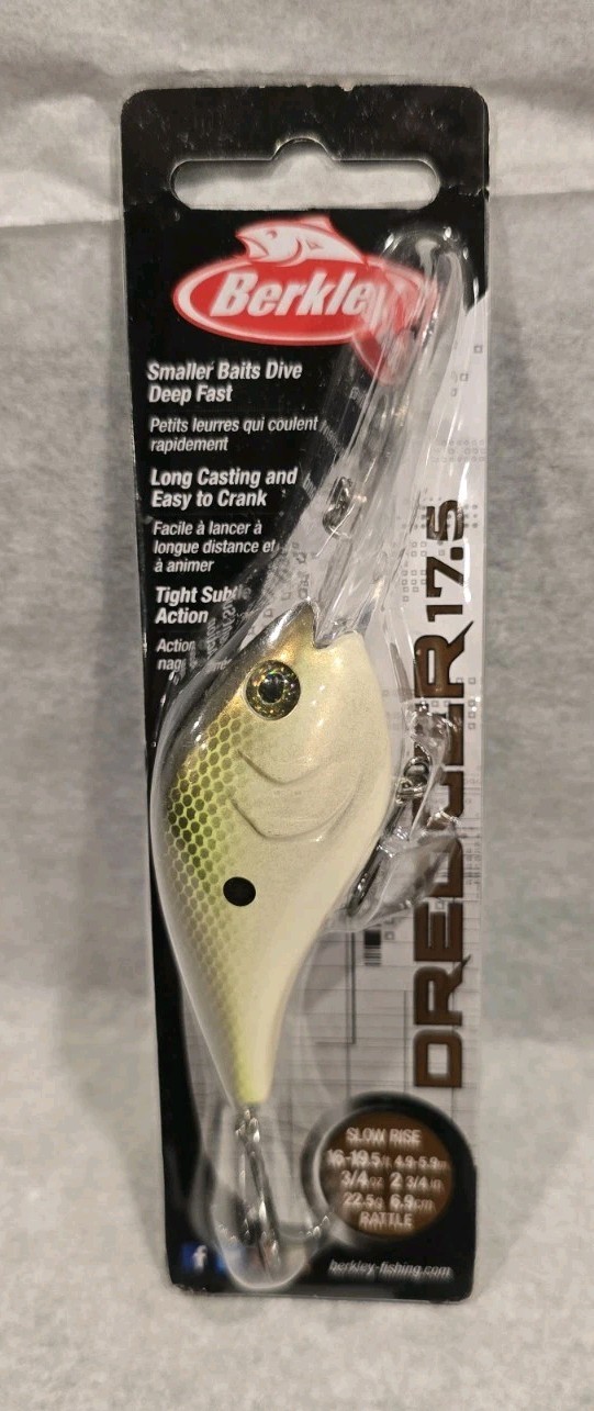 Berkley Dredger 17.5 Slow Rise Rattle (3/4OZ) BHBDR17.5-IRG IRISH GOLD / BD-22