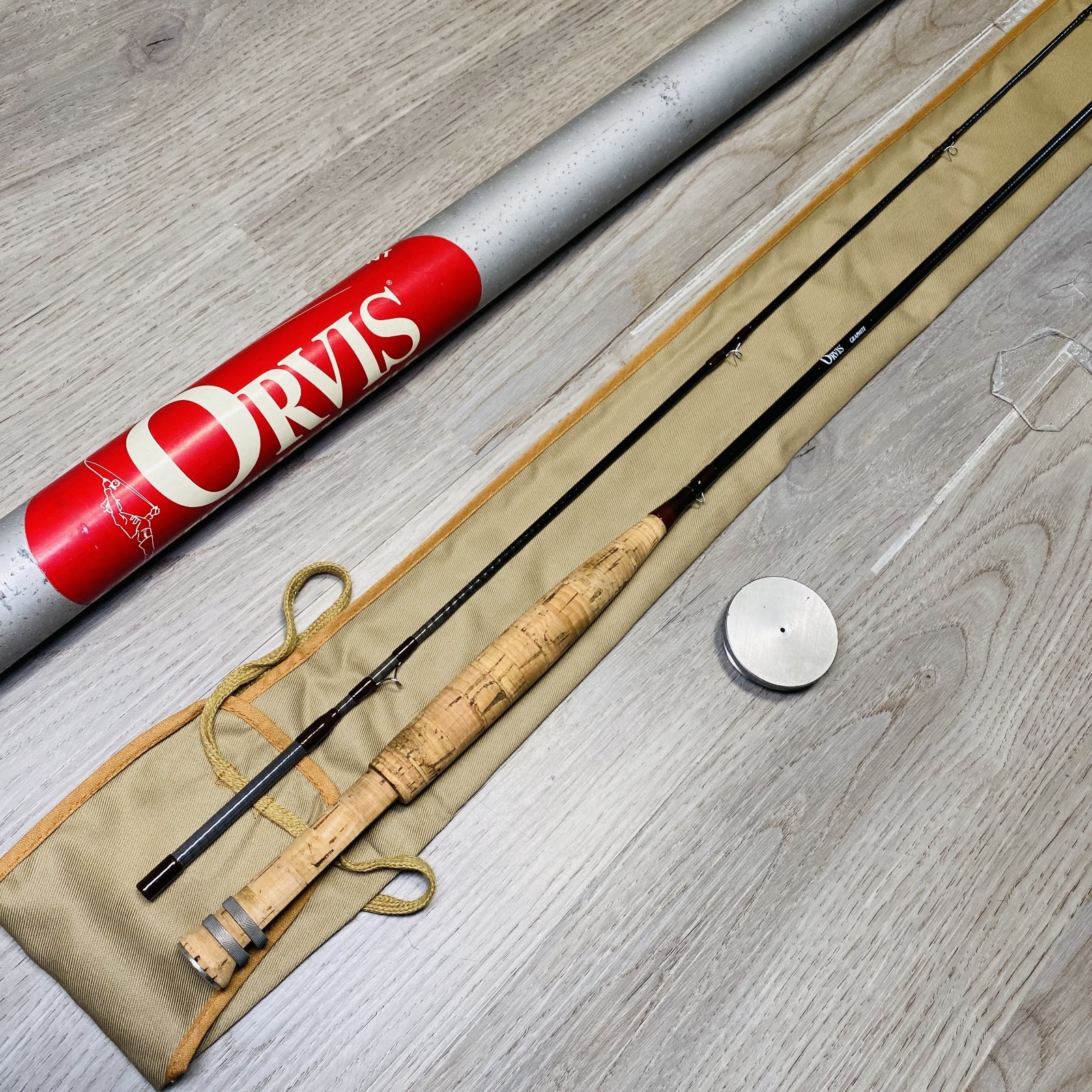 Orvis Ultrafine 7’9” 2wt Fly rod w/Tube Case Sock (259
