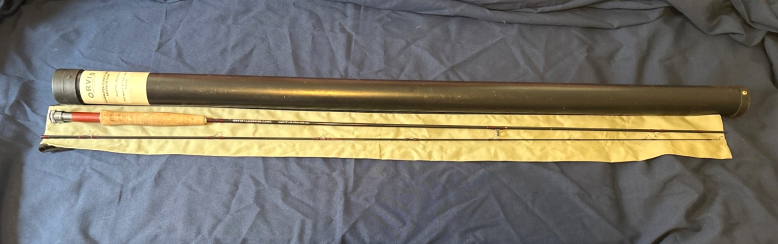 Orvis  Clearwater Classic 795-2  7’ 9” Flyrod with Tube & Bag Tube  Fishing