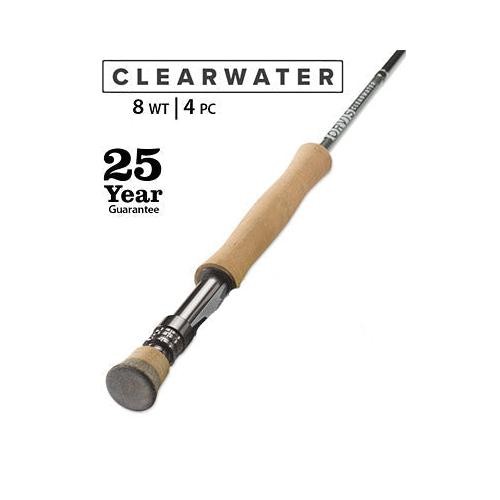 Orvis Clearwater 8wt 9’0″ Fly Rod | 25 Year Warr. FREE SHIPPING