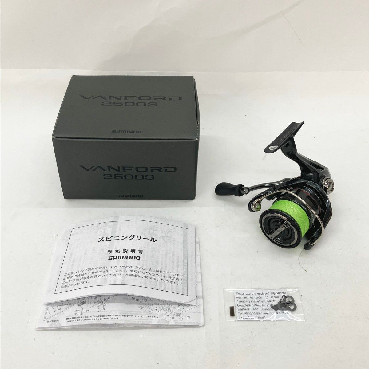 SHIMANO VANFORD 24 2500S Spinning Reel Used JDM Japan