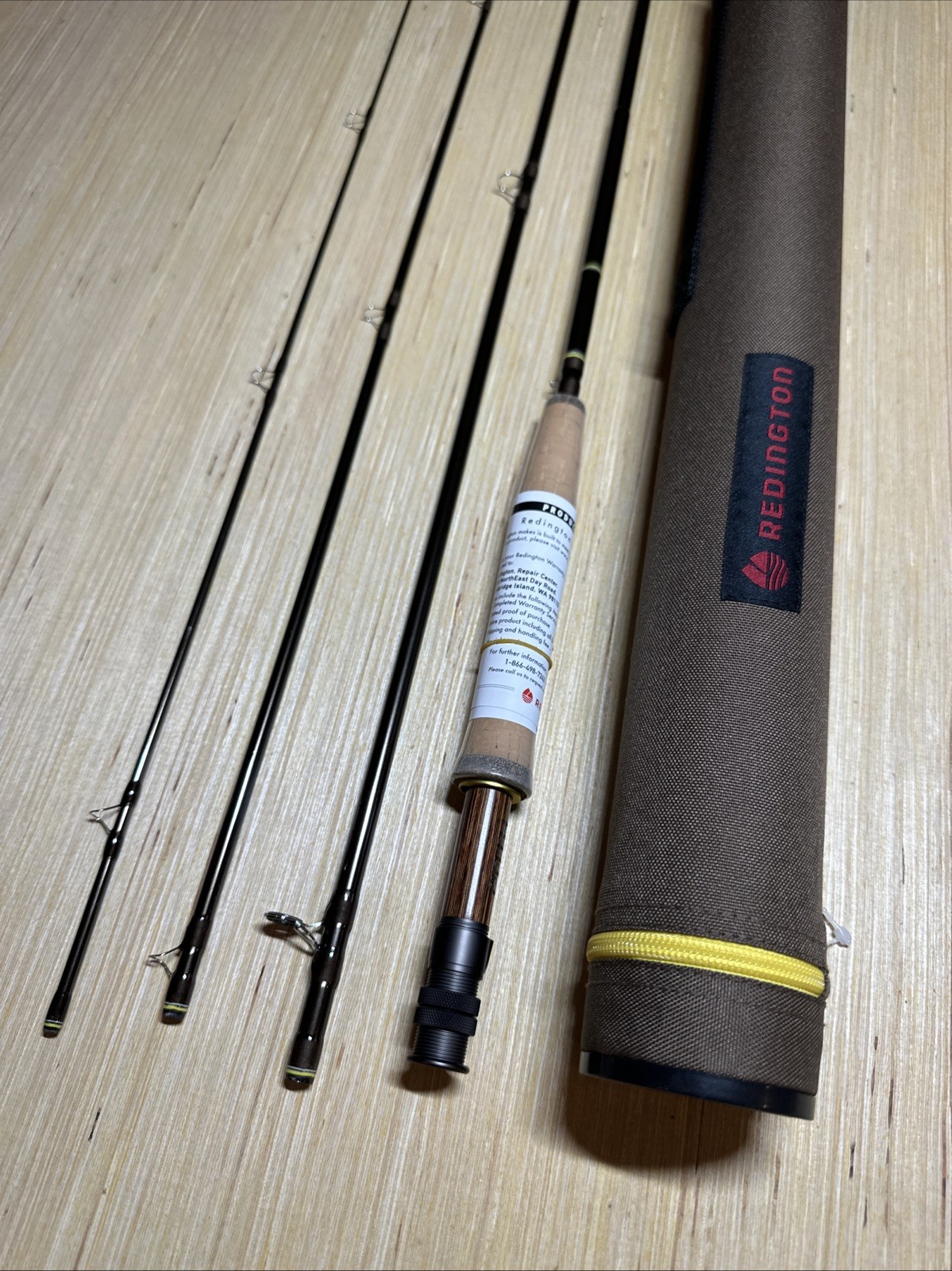 REDINGTON Path Fly Fishing Rod 4 Pc 9 Ft 5 Wt With Tube 590-4 Trout Panfish