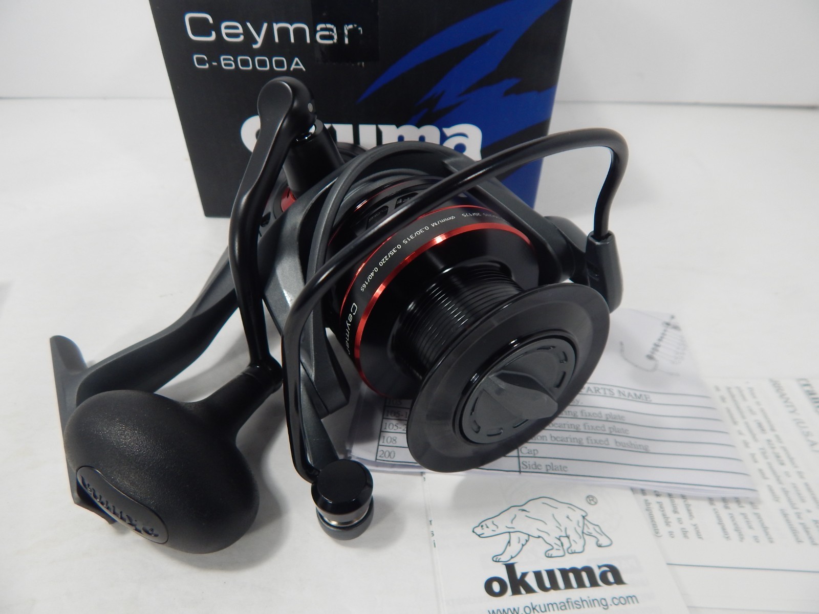 OKUMA CEYMAR C-6000A Spinning Reel 4.5:1