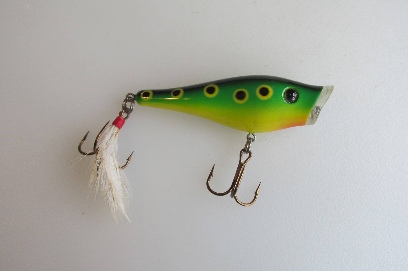 Lot #227 Berkley Frenzy FP7 Popper Rattle Topwater Bait VG Condition