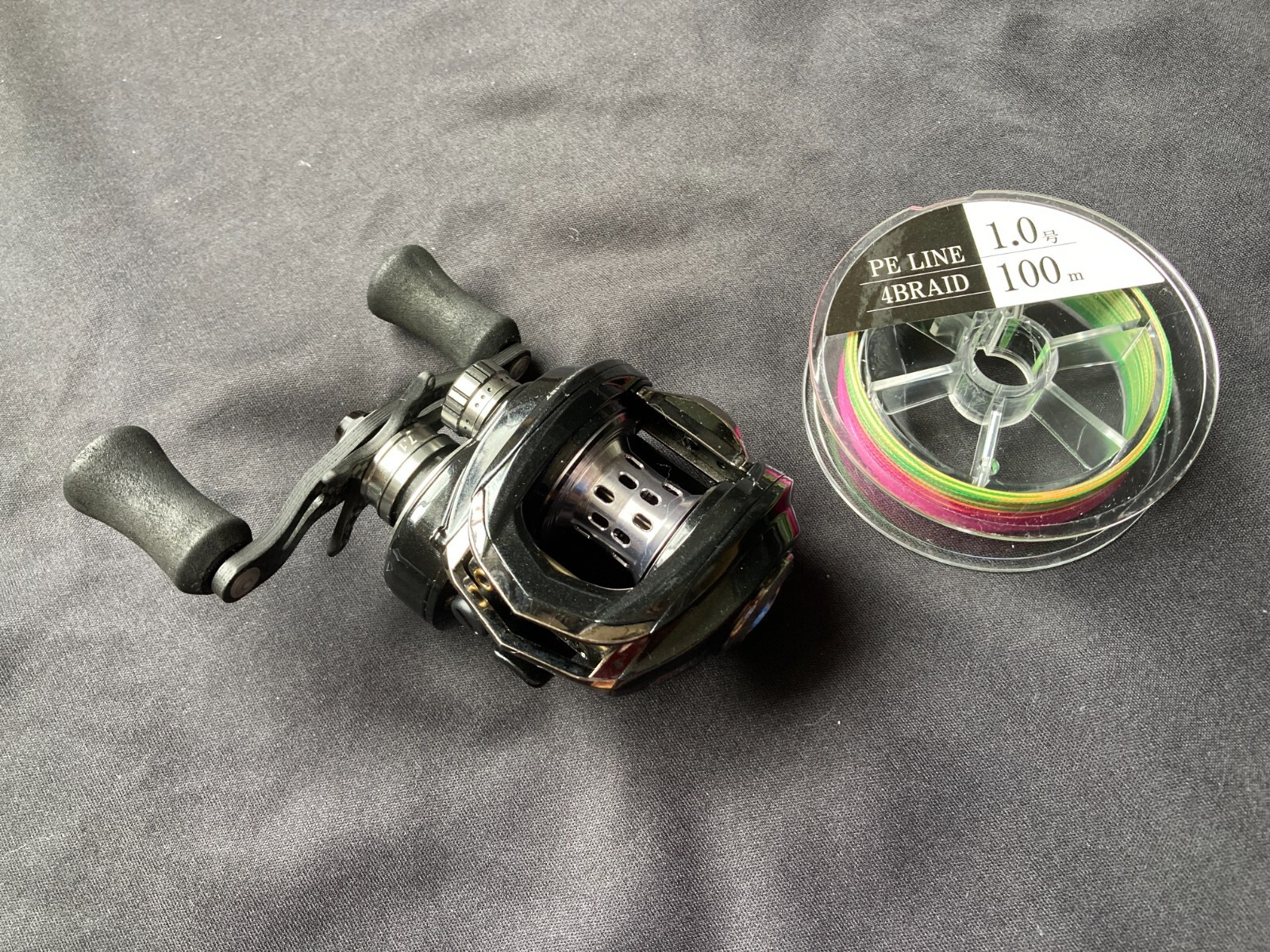 Abu garcia Revo SLC-IB7 used very good bait reel  Right PE No1 Line 100m from JP