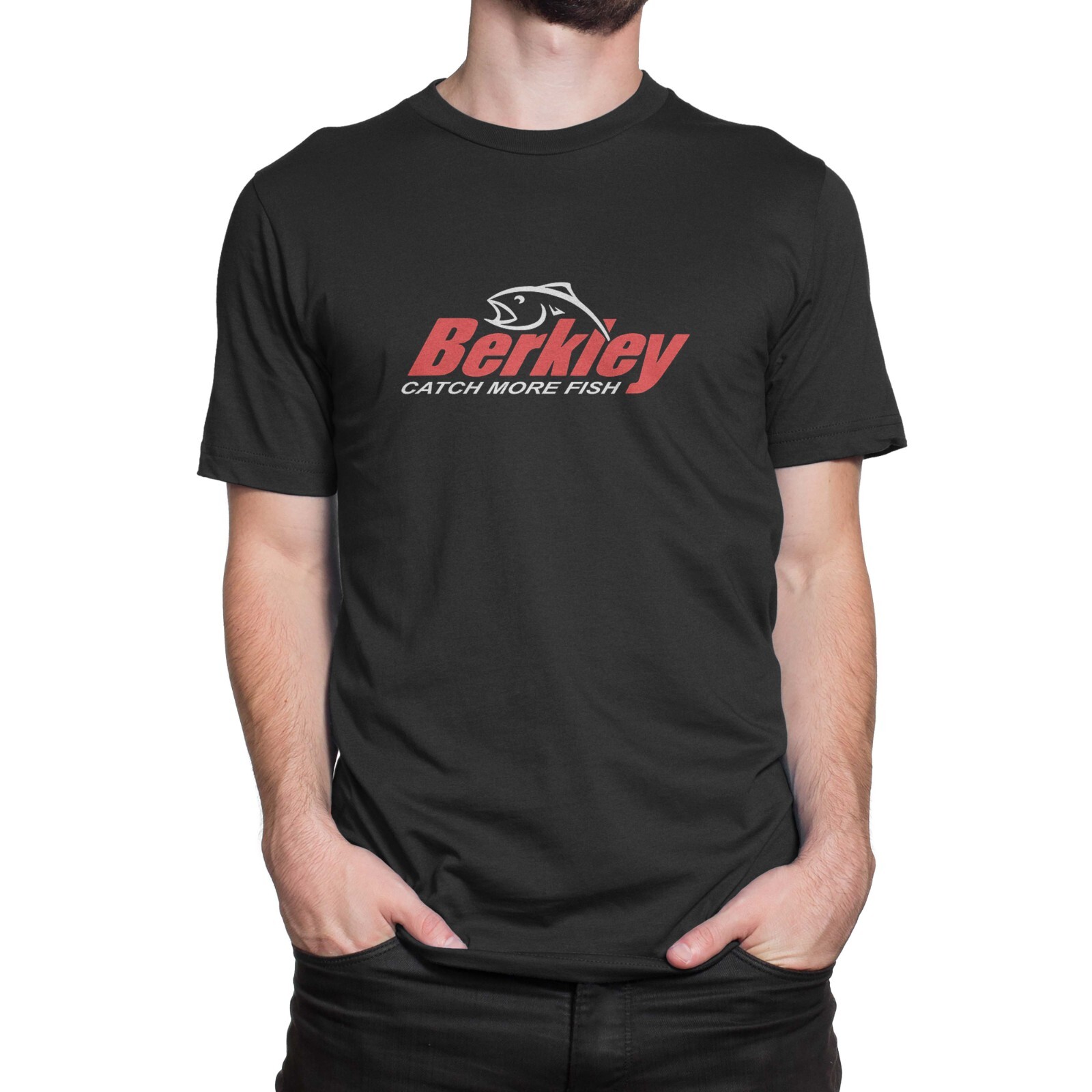 New Berkley Fishing Fish Logoo Men’s Clothing