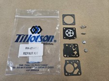OEM  Tillotson RK-21-HU Carburetor Kit for Jiffy Ice Auger Tecumseh TC300 TC200