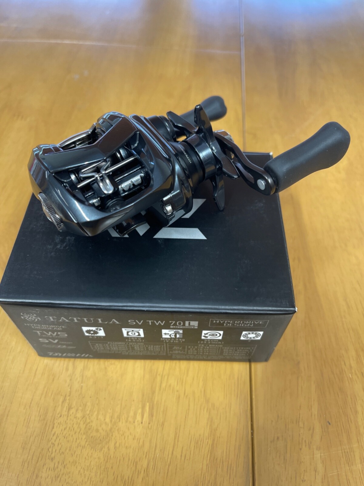 Daiwa TTU70SVL Tatula 70 SV Casting Reel – 6.3:1 Ratio, Left Hand