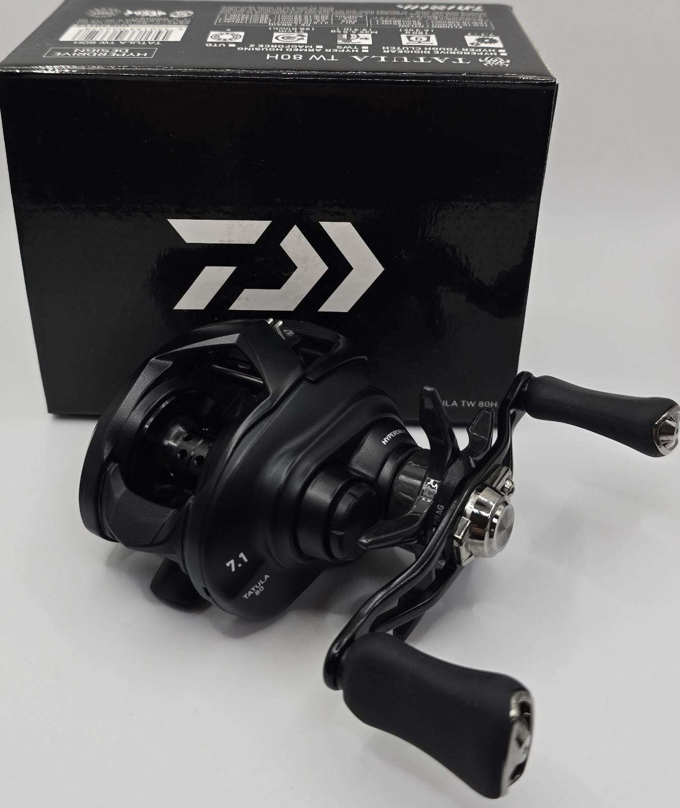 Daiwa 22 Tatula TW 80H Baitcast Reel Right Hand- Almost Unused – JDM Compact