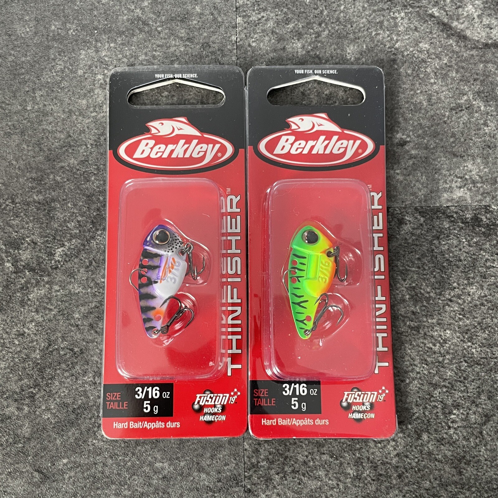 Berkley Thinfisher Hard Bait | 3/16oz / 5g | LOT OF 2