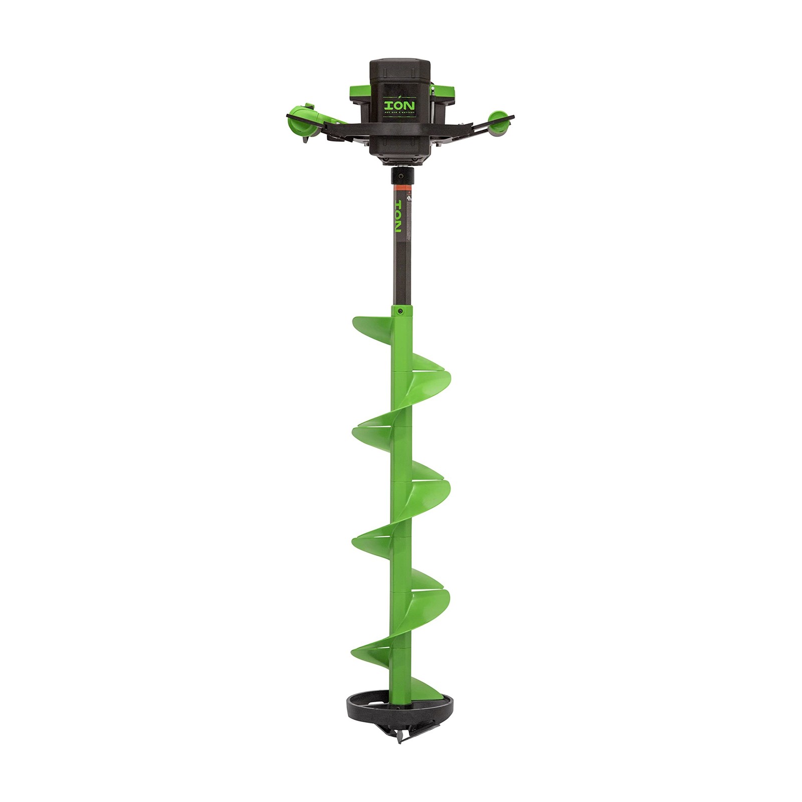 ION Alpha Plus Electric Ice Fishing Auger, Gen 3, 40V Lithium-ion, Composite,…