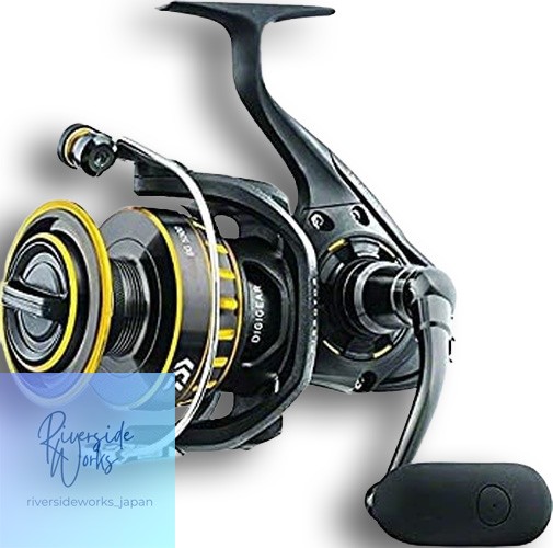 Daiwa BG Spinning Reel 14.1-38.5 Black Used Imported Unused JP