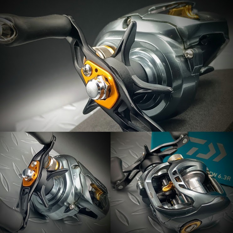 DAIWA【17 TATULA SV TW 6.3R】R-H 6.3:1 Gear Ratio Used Baitcast Reel “Ex+” W/Box