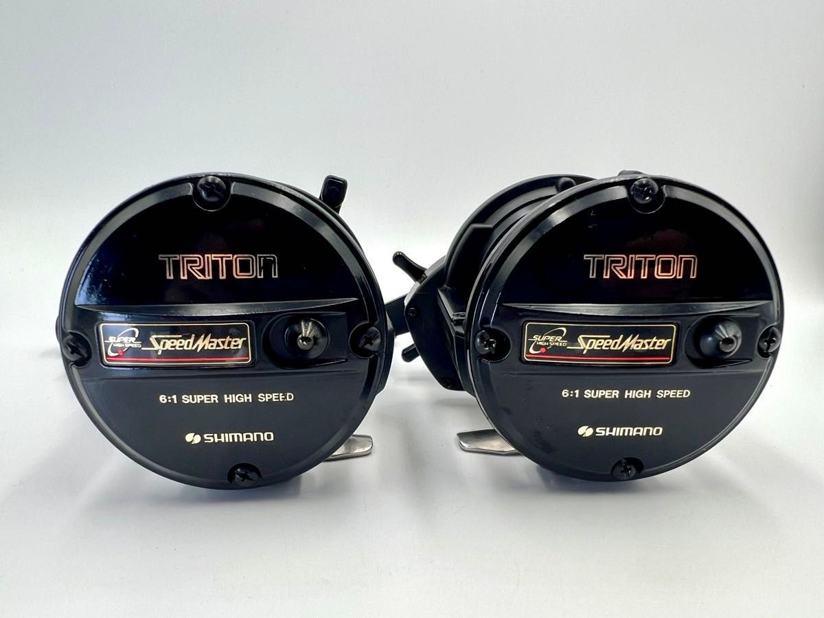 SHIMANO Shimano Triton Speedmaster Bait Reel  as a Set of 2