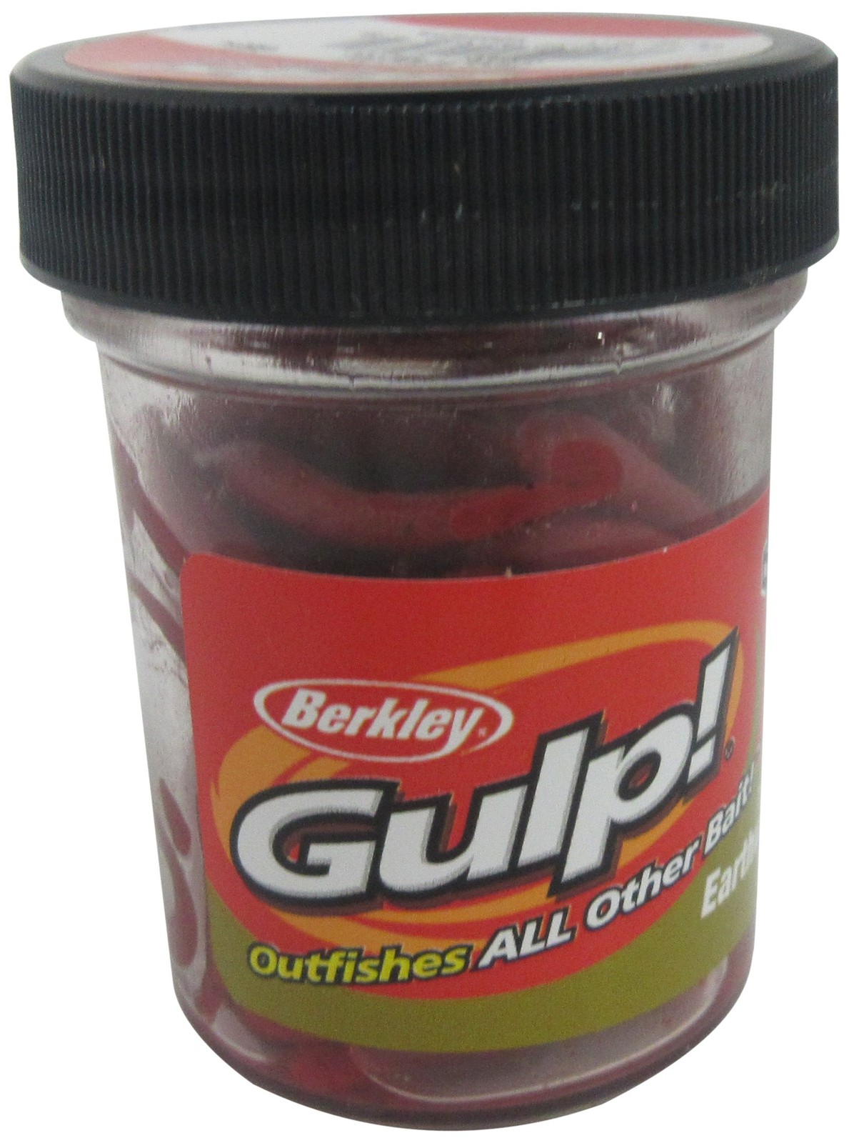 Gulp Red Wiggler 4 Inch Fishing Earthworm Bait Scent Trail 1.1 Ounce