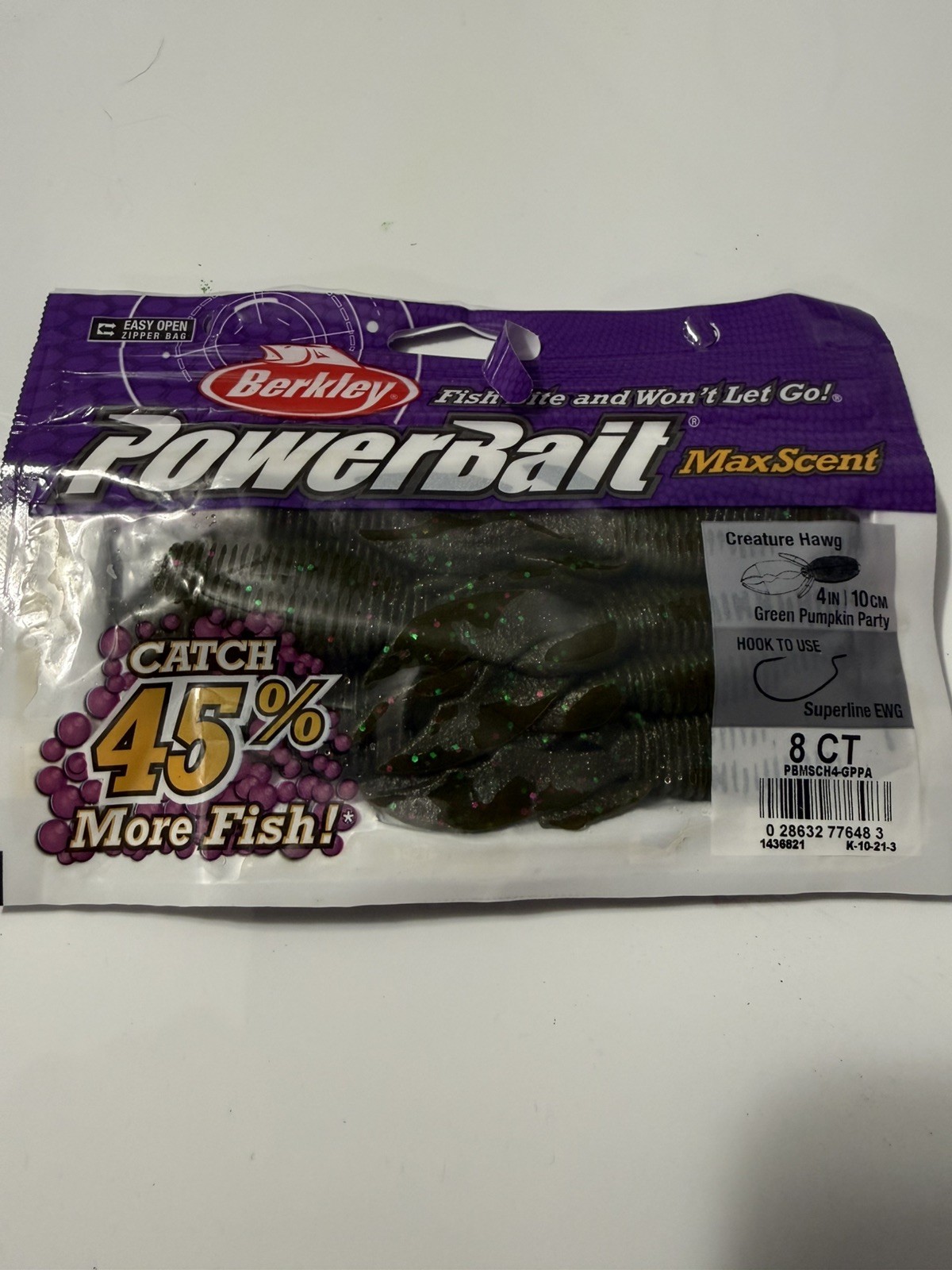 Berkley Powerbait MaxScent Creature Hawg