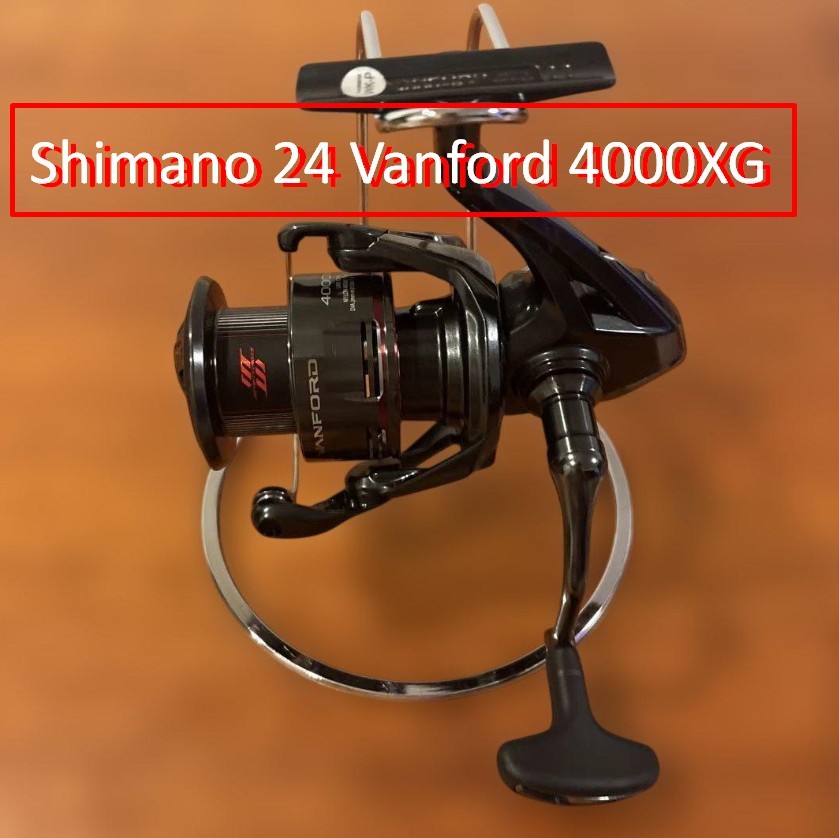 Shimano 24 Vanford 4000XG Spinning Reel  2024 Model 6.2:1 Gear Ratio