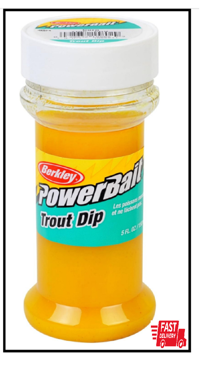 Berkley PowerBait Trout Dip Corn, 5-Ounce