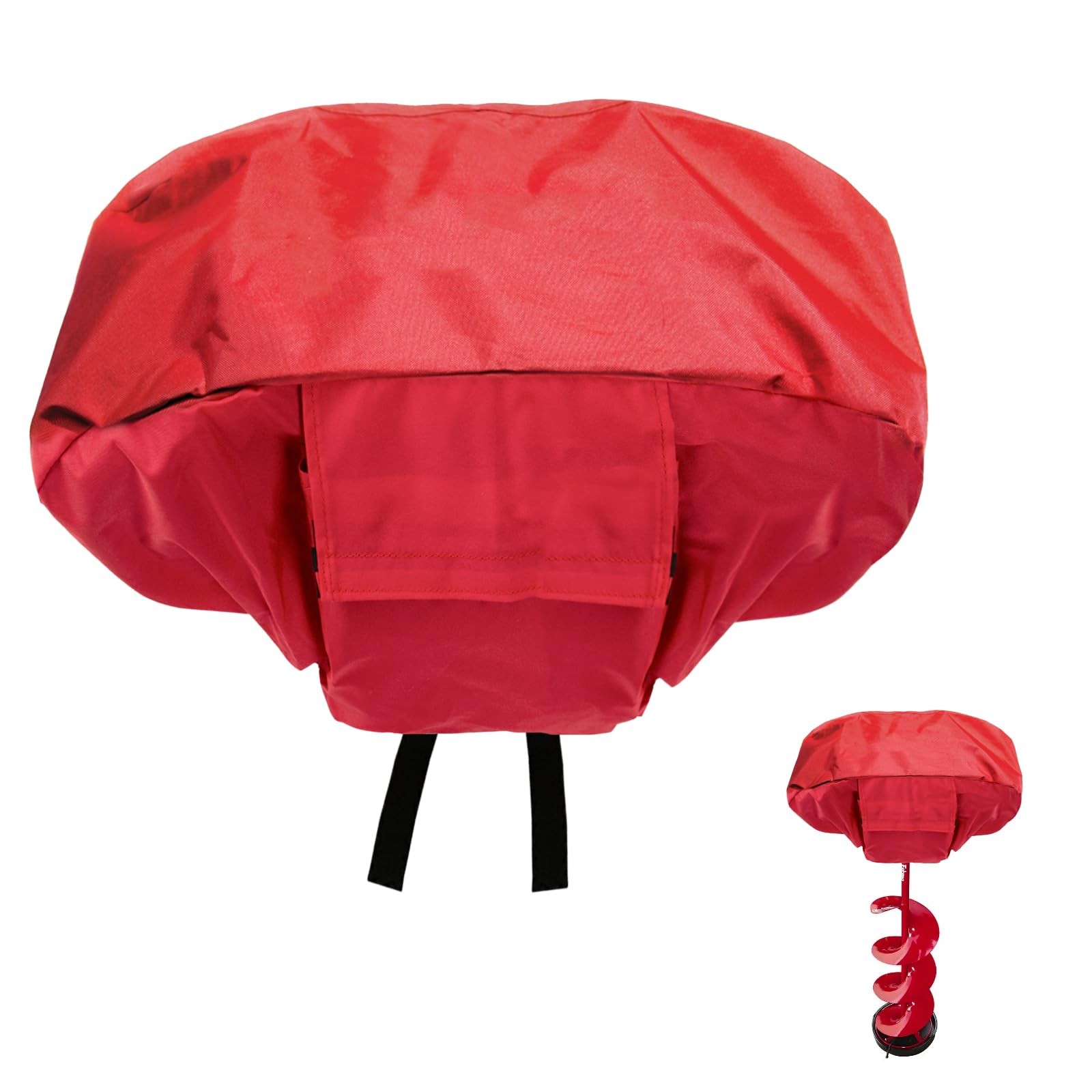 Ice Auger Powerhead Cover Compatible with Eskimo, Red
