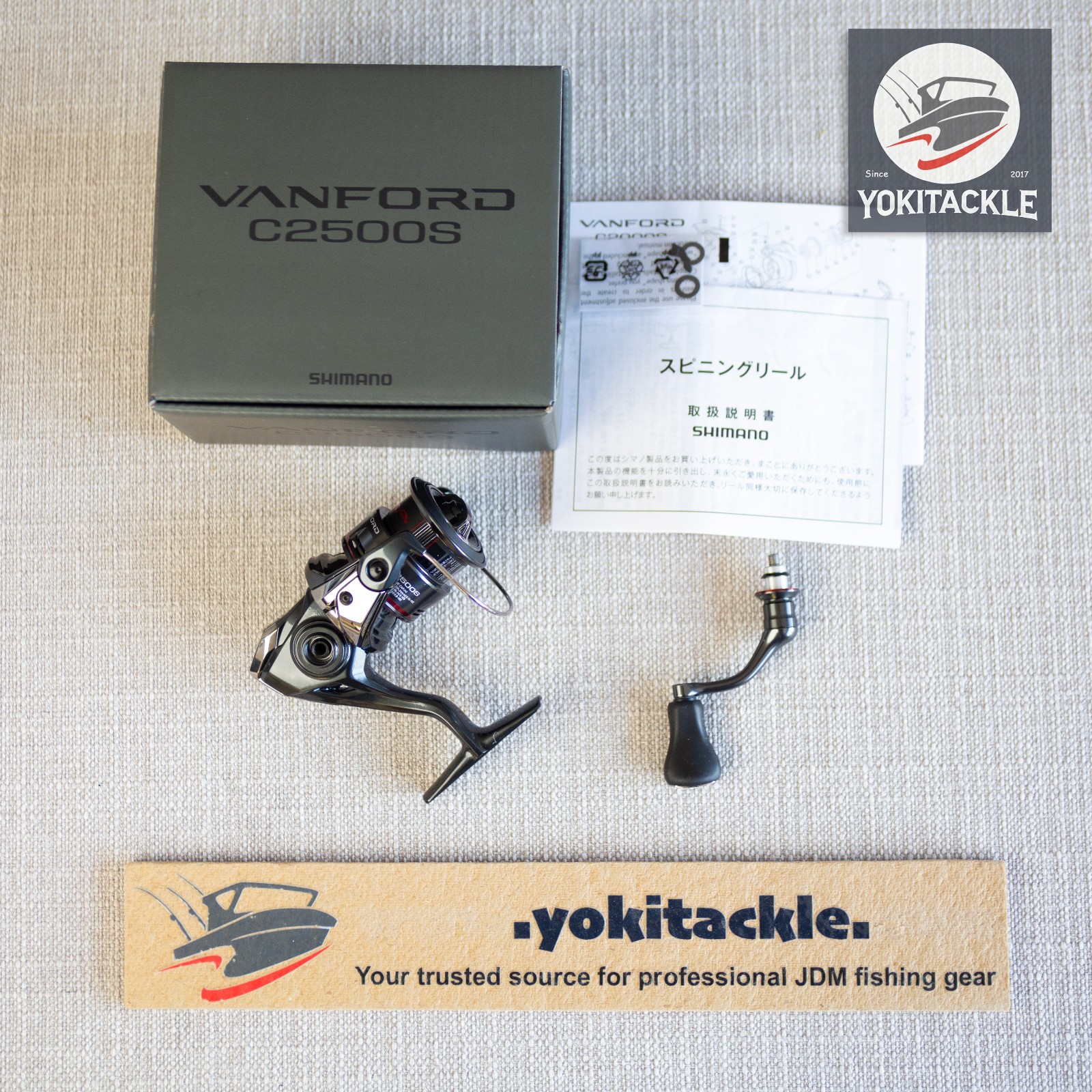 Shimano 24 VANFORD C2500S Spinning Reel shipping from JAPAN
