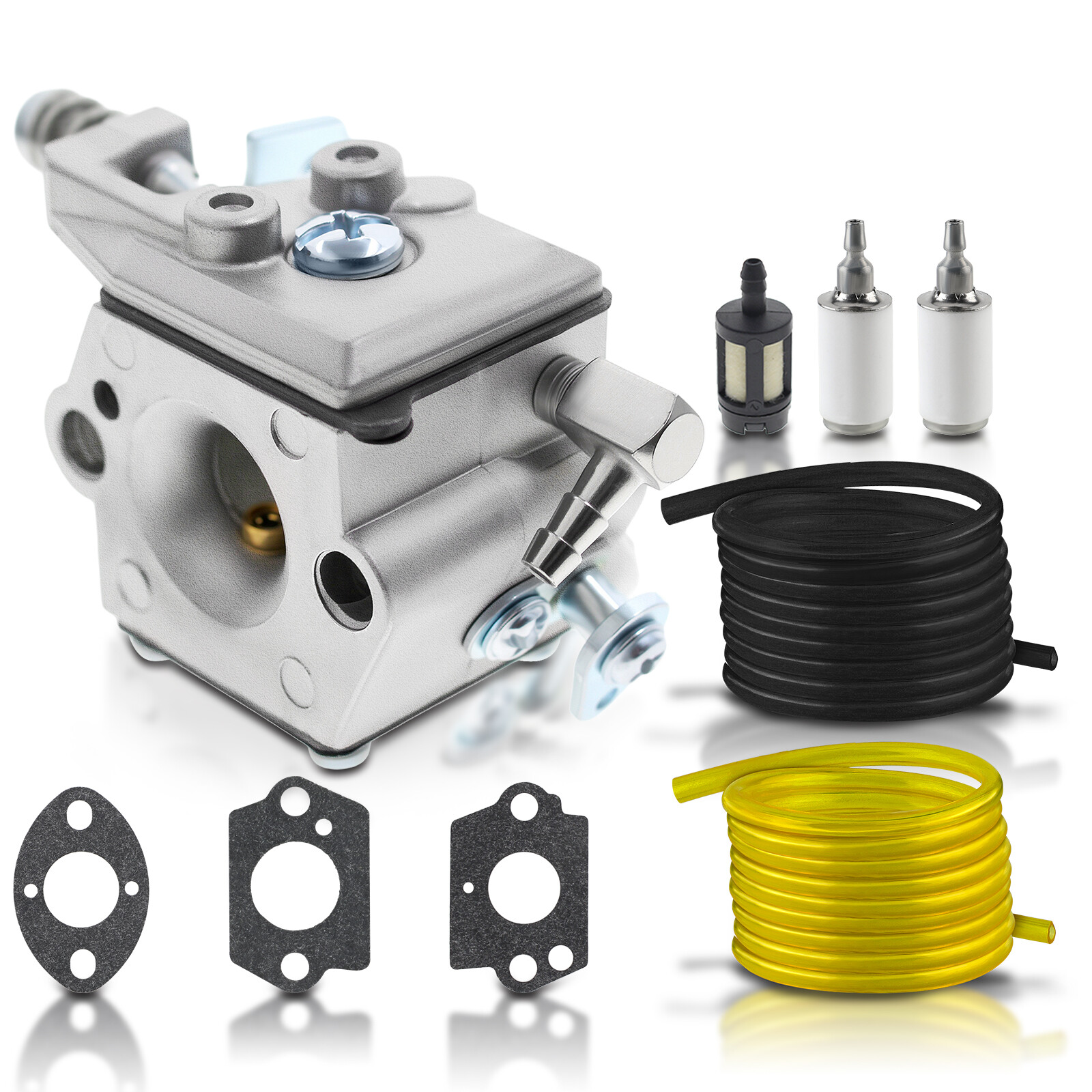 Carburetor Repower Kit For Tecumseh TC200 TC300 640347A TM049XA Ice Auger 2-Cyl