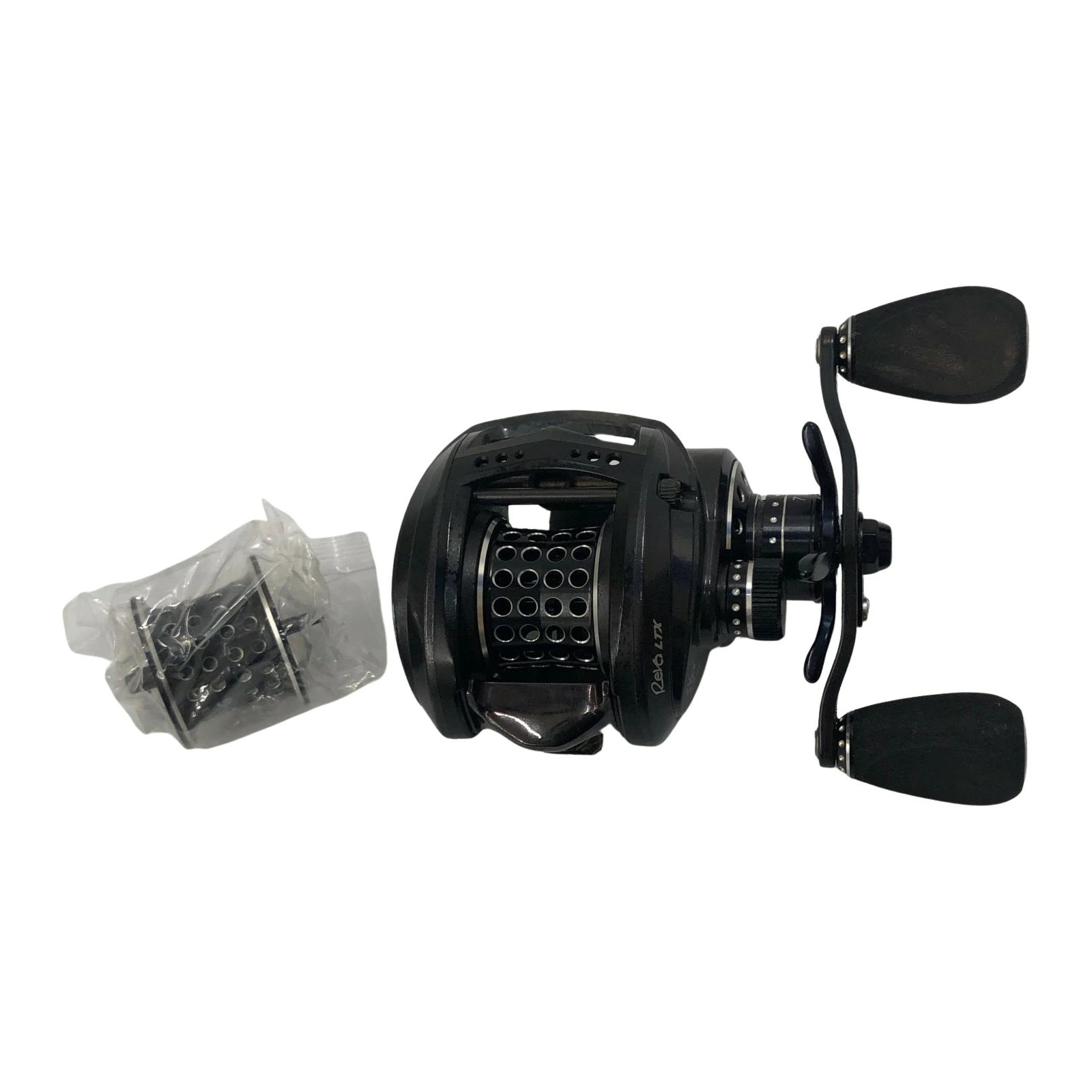σσUsed ABU bait reel REVO LTX SHS with genuine spool Spool rotation failure