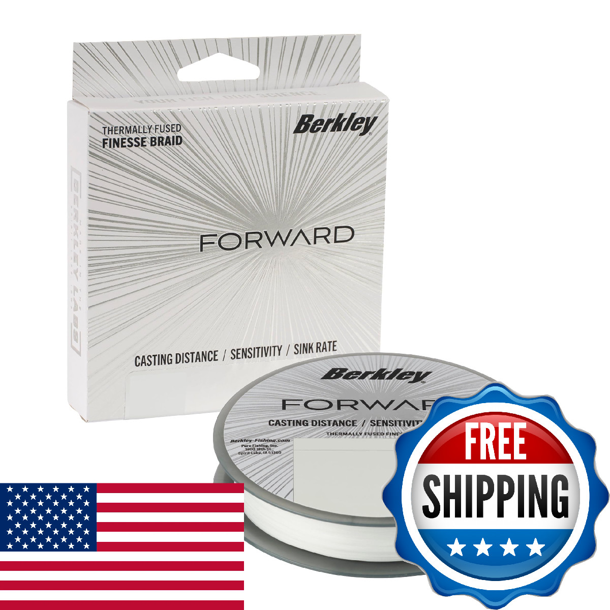 Berkley Forward Braid Fishing Line
