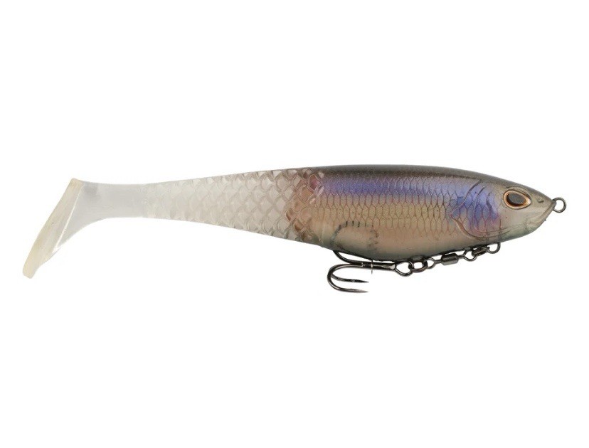 Berkley PowerBait Cullshad 6” Fishing Soft SwimBait Ghost Morning Dawn