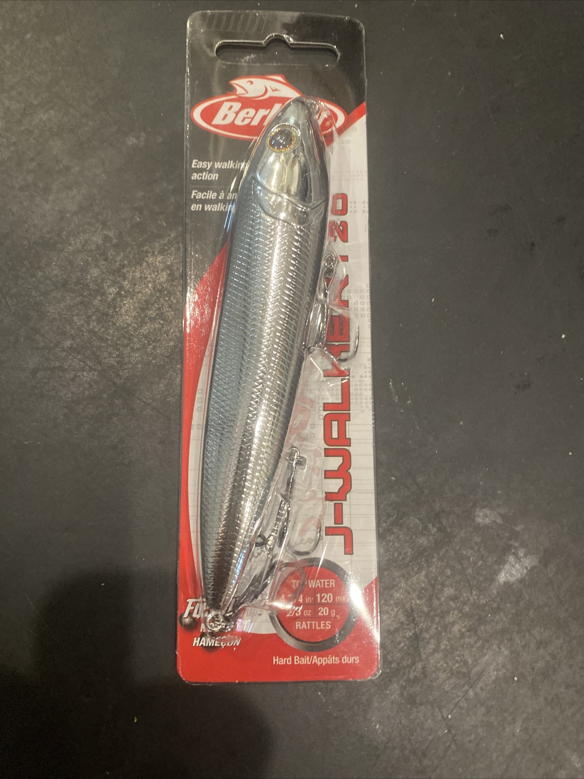 Berkley J Walker  120 4 3/4” 2/3oz Chrome