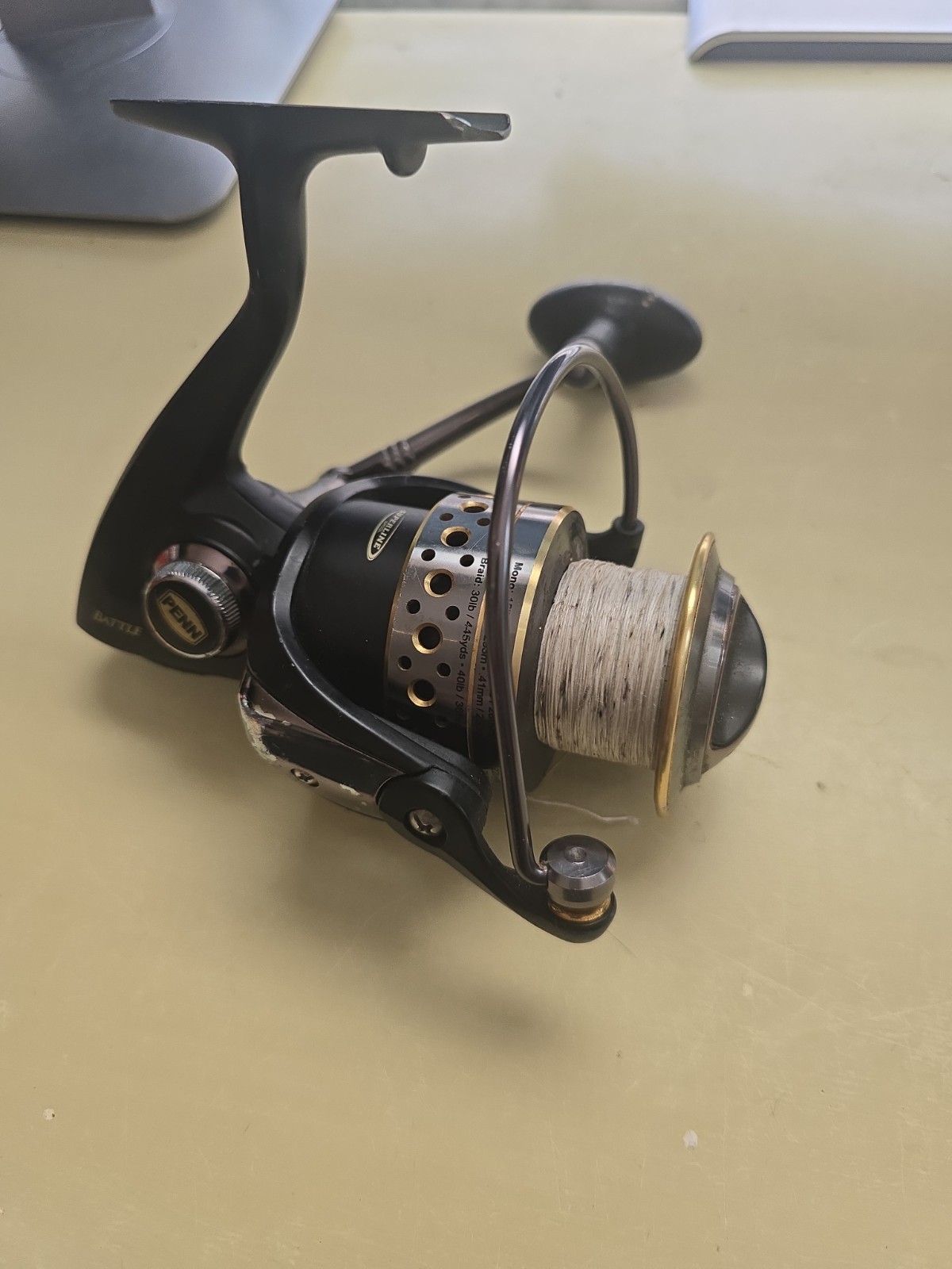Penn Battle 6000 Original (First) Series Spinning Reel. New Old Stock. Rare!