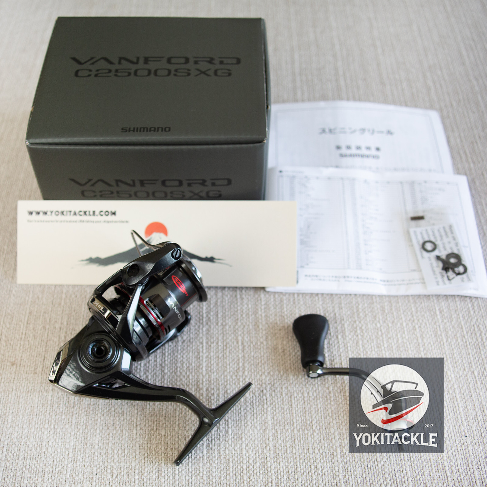 Shimano 24 VANFORD C2500SXG Spinning Reel shipping from JAPAN