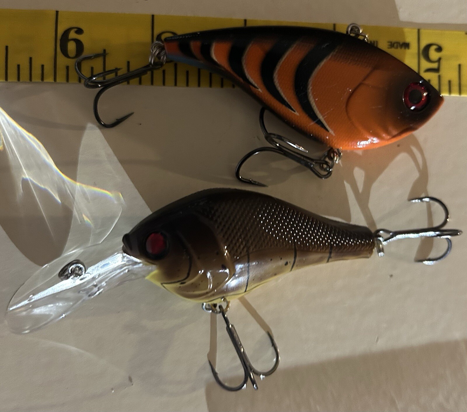 Lot Of 2 Crankbaits New With Packages.Booyah And Berkley